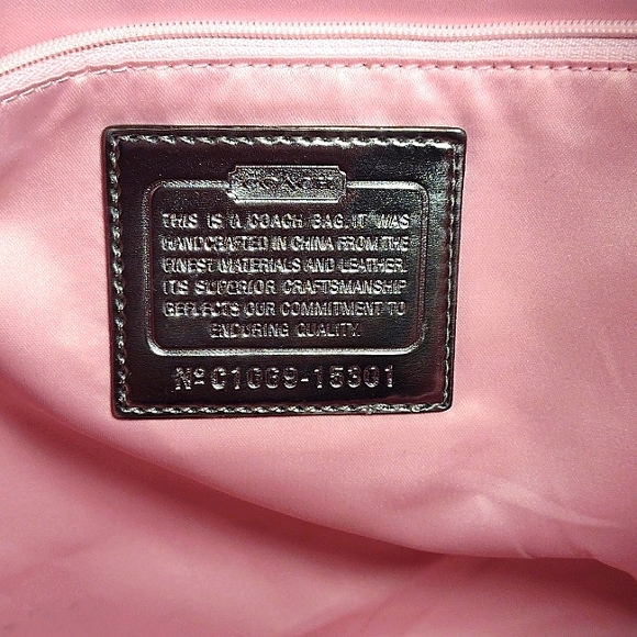 Coach Poppy Tote in Barbie Pink - Picture 12 of 16